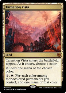 Tarnation Vista - Promo Pack: Edge of Eternities (PPEOE) #30 - Mythic Rare Magic: The Gathering Trading Card