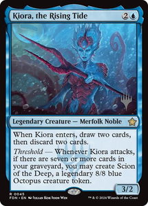 Kiora, the Rising Tide - Promo Pack: Edge of Eternities (PPEOE) #45 - Rare Magic: The Gathering Trading Card