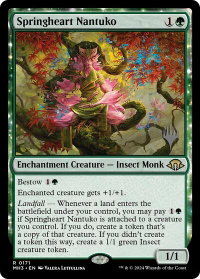 Springheart Nantuko - Promo Pack: Edge of Eternities (PPEOE) #171 - Rare Magic: The Gathering Trading Card