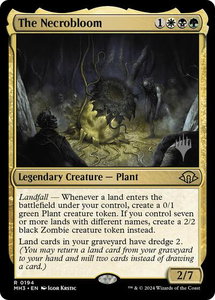 The Necrobloom - Promo Pack: Edge of Eternities (PPEOE) #194 - Rare Magic: The Gathering Trading Card