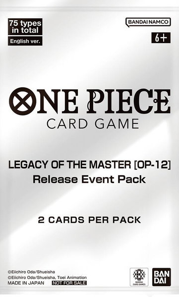 Legacy of the Master - Release Event Pack trading card from Legacy of the Master Release Event Cards Legacy of the Master - Release Event Pack - Legacy of the Master Release Event Cards One Piece trading card