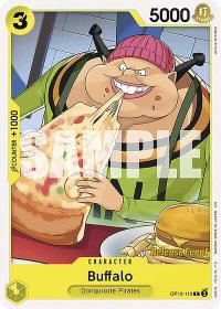 Buffalo - Legacy of the Master Release Event Cards (OP12 RE) #OP12-110 - Common One Piece Trading Card