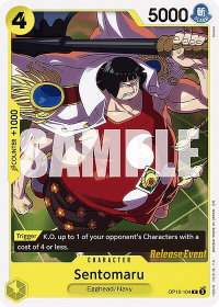 Sentomaru - Legacy of the Master Release Event Cards (OP12 RE) #OP12-104 - Common One Piece Trading Card