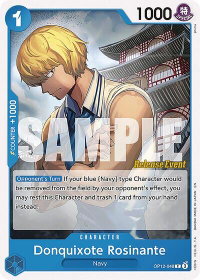 Donquixote Rosinante (048) - Legacy of the Master Release Event Cards (OP12 RE) #OP12-048 - Common One Piece Trading Card