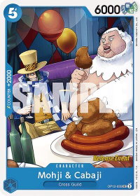 Mohji & Cabaji - Legacy of the Master Release Event Cards (OP12 RE) #OP12-055 - Uncommon One Piece Trading Card