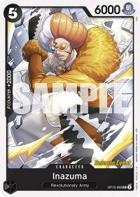 Inazuma - Legacy of the Master Release Event Cards (OP12 RE) #OP12-083 - Uncommon One Piece Trading Card