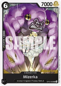 Mizerka - Legacy of the Master Release Event Cards (OP12 RE) #OP12-092 - Uncommon One Piece Trading Card