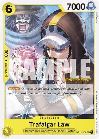 Trafalgar Law (106) - Legacy of the Master Release Event Cards (OP12 RE) #OP12-106 - Uncommon One Piece Trading Card