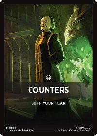 Counters Theme Card - Avatar: The Last Airbender (TLA) #6 - Token Magic: The Gathering Trading Card