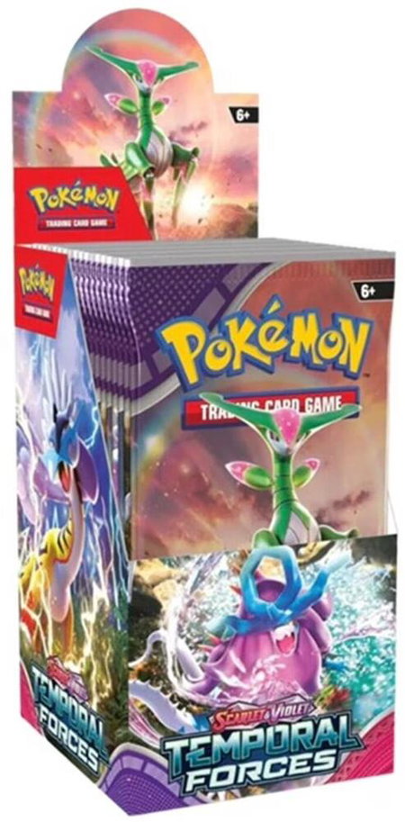 Temporal Forces Half Booster Box trading card from SV05: Temporal Forces Temporal Forces Half Booster Box - SV05: Temporal Forces Pokémon trading card