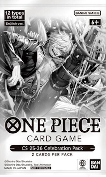 CS 25-26 Celebration Pack - One Piece Promotion Cards One Piece trading card