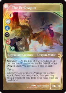 The Ur-Dragon (Future Sight) - MagicFest Cards (MFP) #3 - Mythic Rare Magic: The Gathering Trading Card