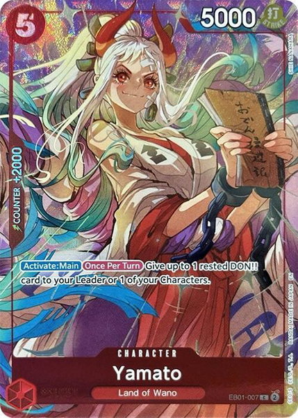 Yamato (Premium Card Collection -Best Selection Vol. 4-) - One Piece Promotion Cards One Piece trading card