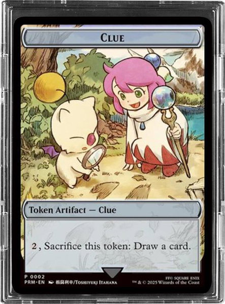 Clue Token (Metal Promo) trading card from WPN & Gateway Promos Clue Token (Metal Promo) - WPN & Gateway Promos Magic: The Gathering trading card
