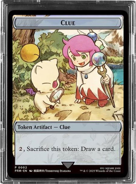 Clue Token (Metal Promo) trading card from WPN & Gateway Promos Clue Token (Metal Promo) - WPN & Gateway Promos Magic: The Gathering trading card