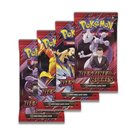 Destined Rivals Booster Pack Art Bundle [Set of 4] - SV10: Destined Rivals Pokémon trading card
