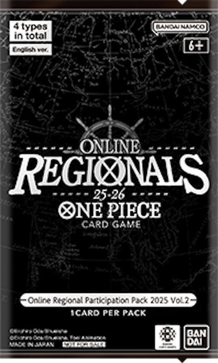 Online Regional Participation Pack 2025 Vol.2 trading card from One Piece Promotion Cards Online Regional Participation Pack 2025 Vol.2 - One Piece Promotion Cards One Piece trading card