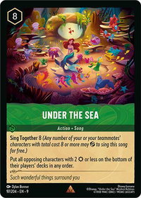 Under the Sea - Fabled (9) #97/204 - Rare Disney Lorcana Trading Card