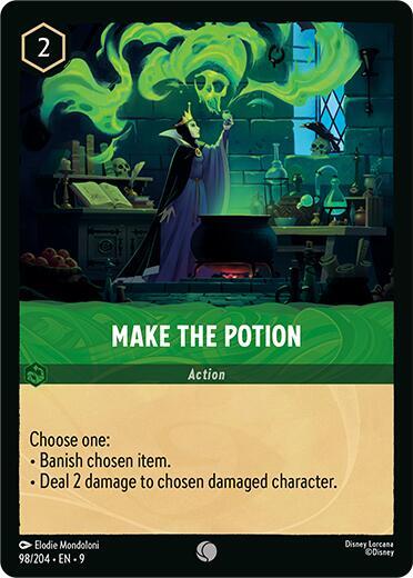 Make the Potion - Fabled Disney Lorcana trading card