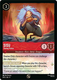 Sisu - Daring Visitor - Disney Lorcana Promo Cards (DLPC) #9 - Promo Disney Lorcana Trading Card