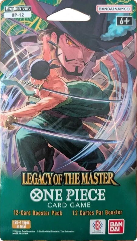Legacy of the Master - Sleeved Booster Pack - Legacy of the Master One Piece trading card