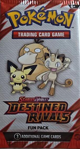 Destined Rivals Fun Pack trading card from SV10: Destined Rivals Destined Rivals Fun Pack - SV10: Destined Rivals Pokémon trading card