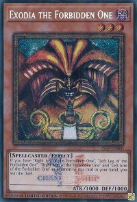 Exodia the Forbidden One (ESR) - Limited Pack World Championship 2025 (25LP) #25LP-EN000 - Emblazoned Secret Rare YuGiOh Trading Card