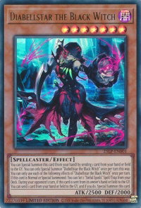 Diabellstar the Black Witch - Limited Pack World Championship 2025 (25LP) #25LP-EN001 - Ultra Rare YuGiOh Trading Card