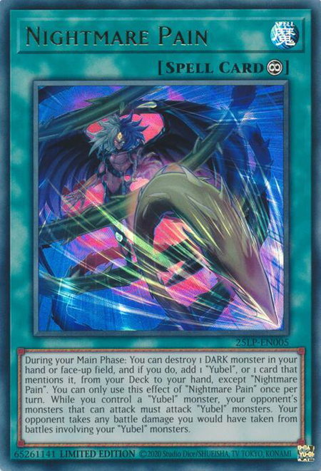 Nightmare Pain trading card from Limited Pack World Championship 2025 Nightmare Pain - Limited Pack World Championship 2025 YuGiOh trading card
