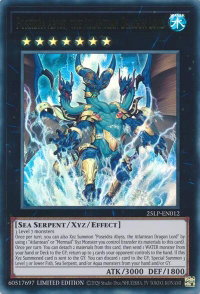 Poseidra Abyss, the Atlantean Dragon Lord - Limited Pack World Championship 2025 (25LP) #25LP-EN012 - Ultra Rare YuGiOh Trading Card