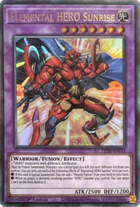 Elemental HERO Sunrise (2020 Date Reprint) - Legendary Duelists: Magical Hero (LED6) #LED6-EN012 - Ultra Rare YuGiOh Trading Card