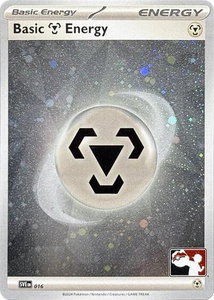 Basic Metal Energy - 016 (Cosmos Holo) - Prize Pack Series Cards #016 - Common Pokémon Trading Card