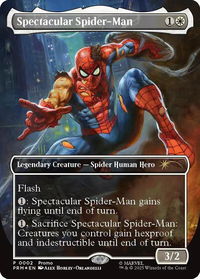 Spectacular Spider-Man (Borderless) - Media Promos (MEDIA) #2 - Promo Magic: The Gathering Trading Card