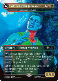 Colonel John Jameson - Huntmaster of the Fells (Borderless) - Media Promos (MEDIA) #3 - Promo Magic: The Gathering Trading Card