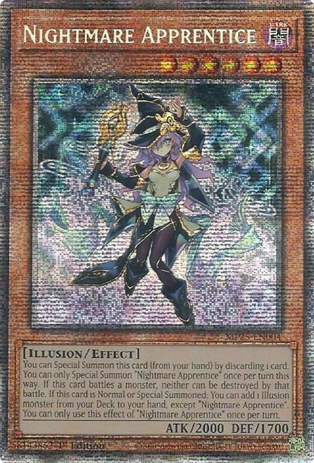 Nightmare Apprentice - 2025 Mega-Pack YuGiOh trading card