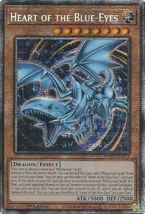 Heart of the Blue-Eyes - 2025 Mega-Pack (MP25) #MP25-EN013 - Starlight Rare YuGiOh Trading Card