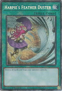 Harpie's Feather Duster - 2025 Mega-Pack (MP25) #MP25-EN016 - Starlight Rare YuGiOh Trading Card