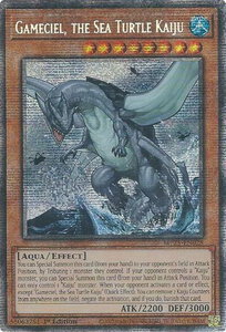 Gameciel, the Sea Turtle Kaiju - 2025 Mega-Pack (MP25) #MP25-EN028 - Starlight Rare YuGiOh Trading Card