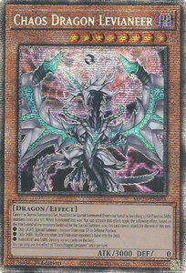 Chaos Dragon Levianeer - 2025 Mega-Pack (MP25) #MP25-EN035 - Starlight Rare YuGiOh Trading Card