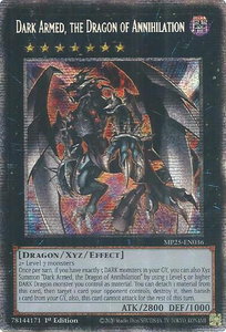 Dark Armed, the Dragon of Annihilation - 2025 Mega-Pack (MP25) #MP25-EN036 - Starlight Rare YuGiOh Trading Card