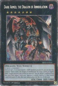 Dark Armed, the Dragon of Annihilation - 2025 Mega-Pack (MP25) #MP25-EN036 - Starlight Rare YuGiOh Trading Card