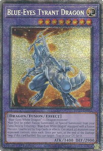 Blue-Eyes Tyrant Dragon - 2025 Mega-Pack (MP25) #MP25-EN042 - Starlight Rare YuGiOh Trading Card