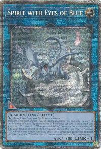Spirit with Eyes of Blue - 2025 Mega-Pack (MP25) #MP25-EN049 - Starlight Rare YuGiOh Trading Card