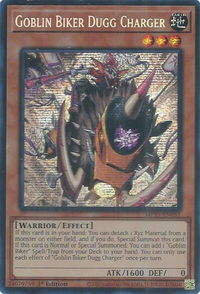 Goblin Biker Dugg Charger - 2025 Mega-Pack (MP25) #MP25-EN051 - Prismatic Secret Rare YuGiOh Trading Card