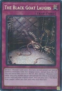 The Black Goat Laughs - 2025 Mega-Pack (MP25) #MP25-EN057 - Prismatic Secret Rare YuGiOh Trading Card