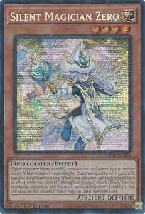 Silent Magician Zero - 2025 Mega-Pack (MP25) #MP25-EN060 - Prismatic Secret Rare YuGiOh Trading Card