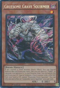 Gruesome Grave Squirmer - 2025 Mega-Pack (MP25) #MP25-EN065 - Prismatic Secret Rare YuGiOh Trading Card