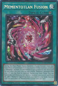 Mementotlan Fusion - 2025 Mega-Pack (MP25) #MP25-EN073 - Prismatic Secret Rare YuGiOh Trading Card