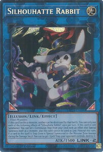 Silhouhatte Rabbit - 2025 Mega-Pack (MP25) #MP25-EN090 - Prismatic Secret Rare YuGiOh Trading Card
