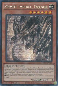 Primite Imperial Dragon - 2025 Mega-Pack (MP25) #MP25-EN099 - Prismatic Secret Rare YuGiOh Trading Card